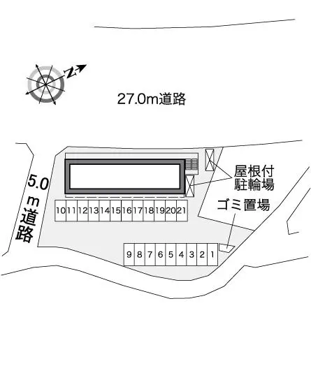 呉市焼山西３丁目 月極駐車場